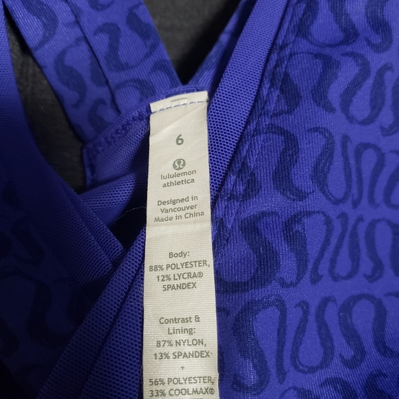 2/$20 Lululemon top sz 6 - Picture 3 of 3